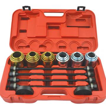 27PC Universal Press Pull Sleeve Bush Bearing Removal Separator Great Tool Case